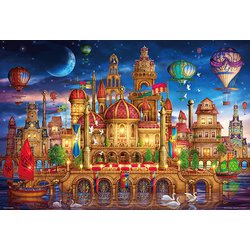 31-506 水上の宮殿 [ジグソーパズル アートコレクション 1000ピース（完成サイズ：72×49cm）]