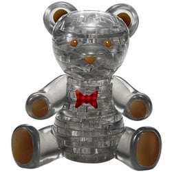 50257 クリスタルパズル ブラックベア [立体パズル 41ピース]