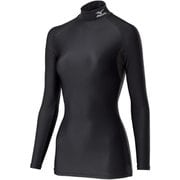 H2JTRE0709-XL [コンプレッションアンダーシャツ ハイネック長袖 レディースXL ブラック]