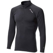 アドバンスウォーム ジップアップ ロングスリーブ Advance Warm Zip Up Long Sleeves GC00310 BK Mサイズ [コンディショニングウェア 長袖シャツ メンズ]