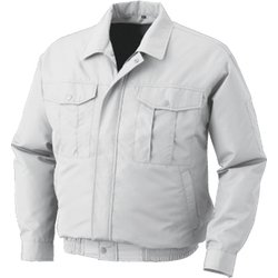KU90540-C06-S5 [ポリエステル製ワーク空調服 ウェアのみ シルバー 3L]