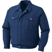 KU90540-C14-S5 [ポリエステル製ワーク空調服 ウェアのみ ダークブルー 3L]