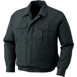 KU90540-C69-S5 [ポリエステル製ワーク空調服 ウェアのみ チャコール 3L]