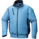 KU92010C24S7 [ポリエステル製カジュアル空調服ウェアのみ ライトブルー×ダークネイビー 5L]