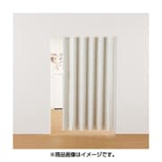 L5560 [木目調アコーデオンドア 100×174cm ホワイトウッド]