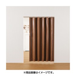 木目調アコーデオンドア 100×174cm ブラウン L5566