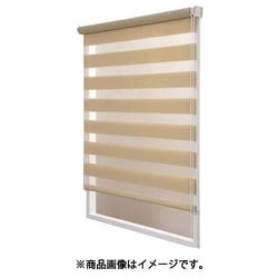 調光ロールスクリーン ゼブライト 40×110cm ベージュ L2050