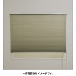 ハニカムプリーツシェード 彩 60×135cm グリーン L6314