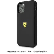 iPhone 11 Pro用 フェラーリ 公式ライセンス 内蔵カードスロット付 背面ケース ブラック FESOPHCN58BK