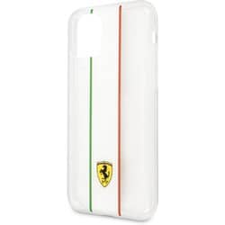 iPhone 11 Pro用 フェラーリ 公式ライセンス TPU＋PET 背面ハードケース クリア FESOGHCN58IT
