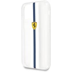 iPhone 11 用 フェラーリ 公式ライセンス TPU 背面ハードケース クリア FESPIHCN61IT