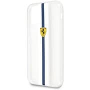 iPhone 11 用 フェラーリ 公式ライセンス TPU 背面ハードケース クリア FESPIHCN61IT