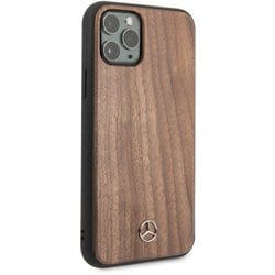 BMW - iPhone 11 メルセデス・ベンツ公式 ウォルナット（クルミ）材 ウッド ヨドバシ.com - AIR-J エアージェイ BMW iPhone 11 Pro用