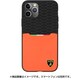 iPhone 11 Pro Max用 ランボルギーニ 公式ライセンス 本革＋スエード調皮革 背面ケース オレンジ LB-TPUPCIP11PM-UR/D8-OE