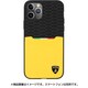 iPhone 11 Pro Max用 ランボルギーニ 公式ライセンス 本革＋スエード調皮革 背面ケース イエロー LB-TPUPCIP11PM-UR/D8-YW