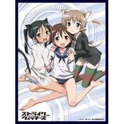 クロックワークス スリーブコレクション Vol.44 ストライクウィッチーズ ルッキーニ＆宮藤＆リーネ [トレーディングカード用品]