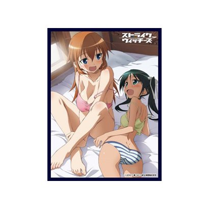クロックワークス スリーブコレクション Vol.44 ストライクウィッチーズ シャーリー＆ルッキーニ [トレーディングカード用品]