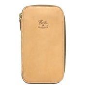IL BISONTE ラウンドファスナー長財布 120 NATURALE 並行輸入品 C0443P