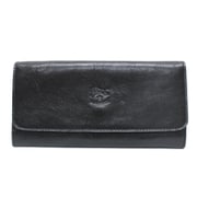 IL BISONTE 長札中ファスナー 153 NERO 並行輸入品 C0775P
