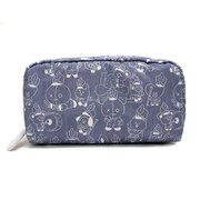 6511/K917 [Lesportsac×BT21（防弾少年団） レクタングラー コスメティック DENIM ACC 並行輸入品]