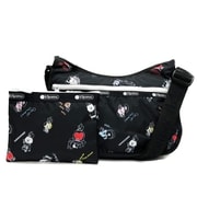 7520/K903 [Lesportsac×BT21（防弾少年団） クラシックホーボー BLACK 並行輸入品]