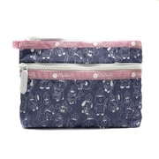 7105/K917 [Lesportsac×BT21（防弾少年団） クラッチ コスメティック DENIM ACC 並行輸入品]