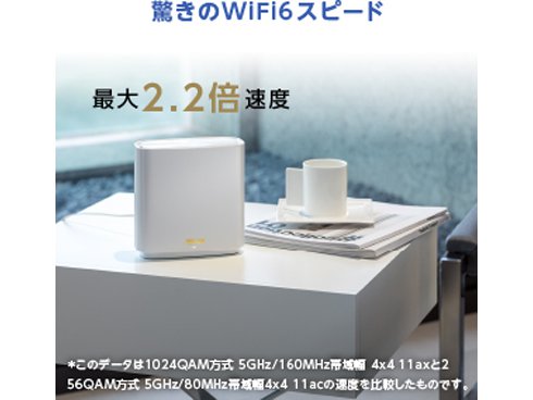 ヨドバシ.com - エイスース ASUS Wi-Fiルーター ZenWiFi XT8 2個パック