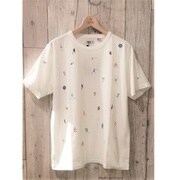 ベイメンテンジク ソウガラシシュウT WHT-2 GU021093F Lサイズ [アウトドア カットソー メンズ]