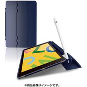 iPad 10.2インチ 2019年モデル 用 ハードフラップケース スリープ対応 ネイビー TB-A19RPVFNV
