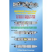 7205 F-104G/S&F-16A オルフェウス偵察 [1/72スケール ディティールアップパーツ]