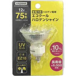 HOT定番YAZAWA YAZAWA エコクールハロゲンシャイン75W形中角