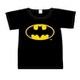 WBBT995 Tシャツ バットマン ロゴ BK Mサイズ [キャラクターグッズ]