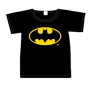 WBBT995 Tシャツ バットマン ロゴ BK Mサイズ [キャラクターグッズ]