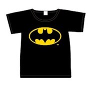 WBBT996 Tシャツ バットマン ロゴ BK Lサイズ [キャラクターグッズ]
