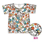 WBLT1018 Tシャツ キッズ ルーニー・テューンズ バスケ 総柄 120cm [キャラクターグッズ]