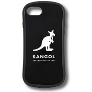 KGL-01A [iPhone SE（第2世代）/8/7/6s/6 4.7インチ用 ハイブリッドガラスケース KANGOL BK]
