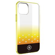 KMY-14C [iPhone 11/XR用 IIIIfit（イーフィット） クリアケース 鬼滅の刃 我妻善逸]