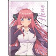 B6マンスリースケジュール帳 21W 五等分の花嫁 中野二乃 [キャラクターグッズ]