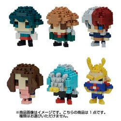 NBMC_09 ナノブロック mininano（ミニナノ） 僕のヒーローアカデミア 1個 [コレクショントイ]