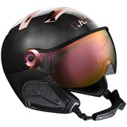 Chrome BLACK/PG - PGミラー KA-SHE60V29458 ブラック/ピンクゴールド 58cm [スキーヘルメット]