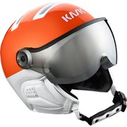 Class Sport OG - SLVミラー KA-SHE64V20356 オレンジ/ホワイト 56cm [スキーヘルメット]