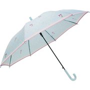 53937 [子供傘 55cm フラワーキャット サックス]