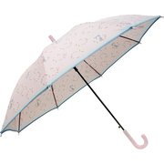 53944 [子供傘 55cm フラワーキャット ピンク]