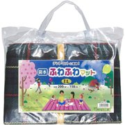レジャーシート ふわふわレジャーマット 特大 大人数用 防水 収納袋付