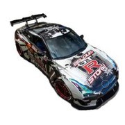KJ64002BG LBWK 日産 GT-R R35 ベルギー ストア エディション [ダイキャストミニカー 1/64スケール]