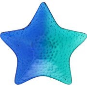 ガラス皿 星 ブルー AR0604346