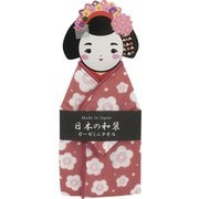 AR0528018 [日本和装ガーゼミニタオル 舞妓]