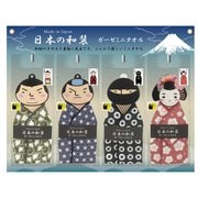 AR0528019 [日本和装ガーゼミニタオル 24枚什器セット]