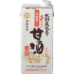 大関 おいしい甘酒 乳酸菌入り 紙パック 1000ml