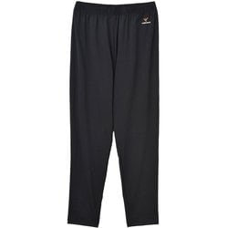 リフレッシュ ロングテーパードパンツ メンズ リカバリーウェア ロングパンツ ブラック Mサイズ 6737